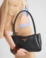 Prada Darling Medium Leather Shoulder Bag - Image 2